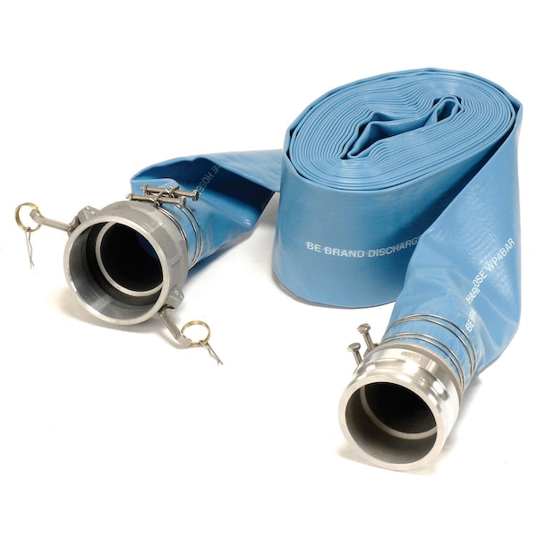 Be Pressure Discharge Hose Kit, 4 Dia, 50'L, 55 PSI 85.400.087 - main